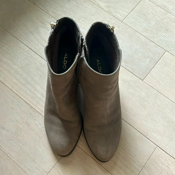 Suede Booties - Picture 2 of 6